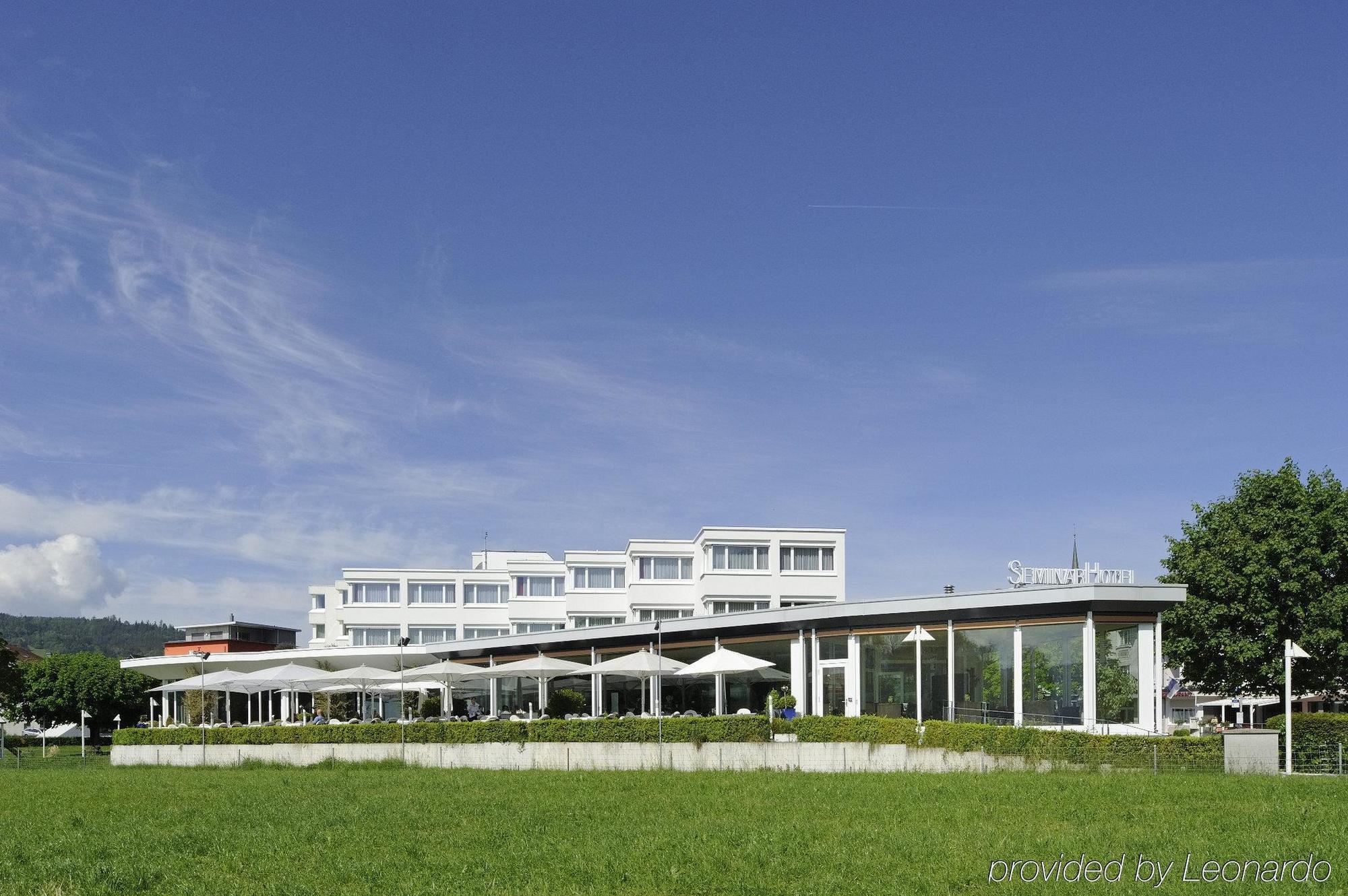 Seminarhotel Am Aegerisee Unterägeri Exterior foto