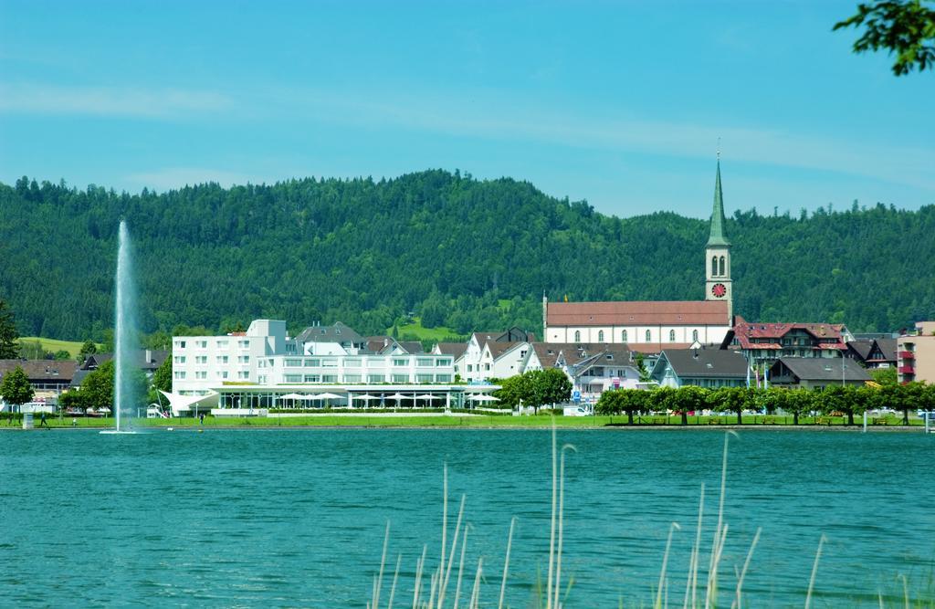 Seminarhotel Am Aegerisee Unterägeri Exterior foto